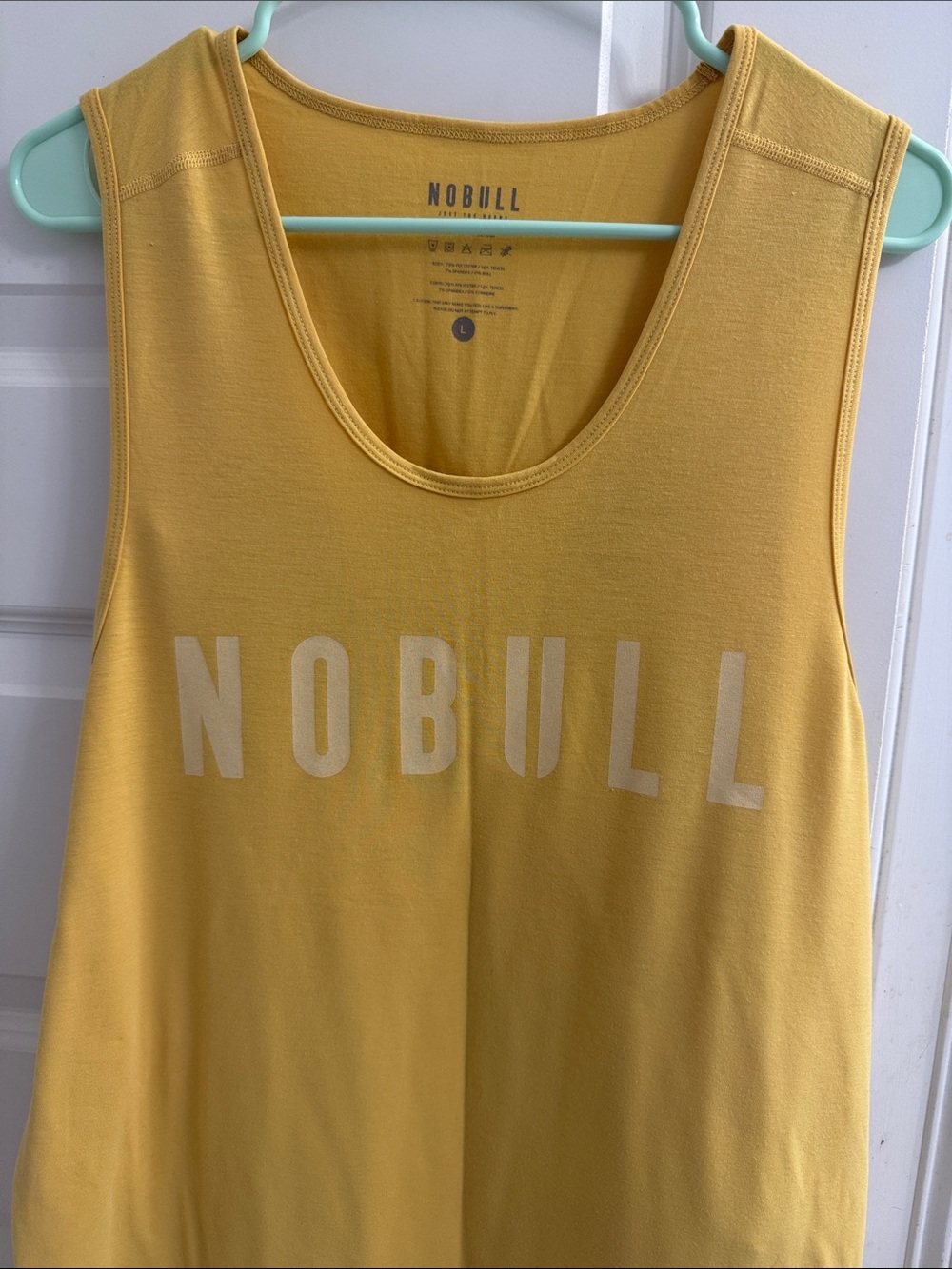 NOBULL Yellow Women's Athletic Tank Top